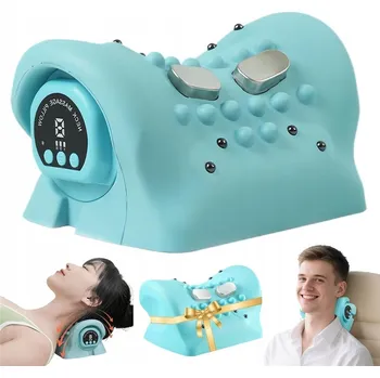 Masážní přístroj MASÁŽNÍ PŘÍSTROJ NA KRK S DÁLKOVÝM OVLÁDÁNÍM EMS A FUNKCÍ VYHŘÍVÁNÍ PRO RELAXACI DOMA I V KANCELÁŘI