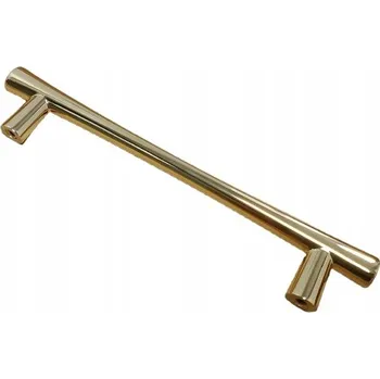 Nábytková úchytka UU50 zlatá matná mosaz 128 mm