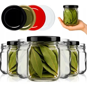 Sklenice Sklenice s víčkem Superbutelki, průměr 53 mm, 100 ks