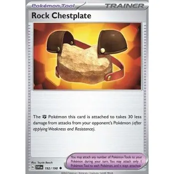 Sběratelská karetní hra Pokémon SV1en 192/198 Rock Chestplate - Scarlet & Violet Stav: Near Mint, Verze: REVERSE HOLO