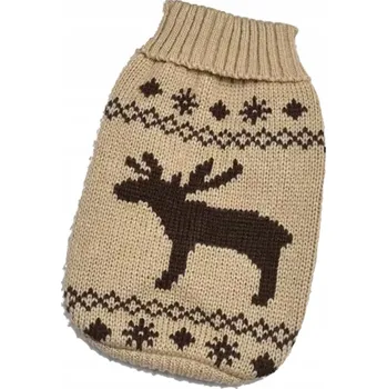 Dámský svetr Svetr DKM béžový XXL