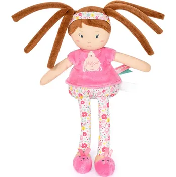 Panenka Doudou Julijou Panenka LES PIPELLETTES 25 cm 1 ks růžová
