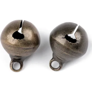 Rolničky mosazné Ø12 mm, malé, 1 staromosaz