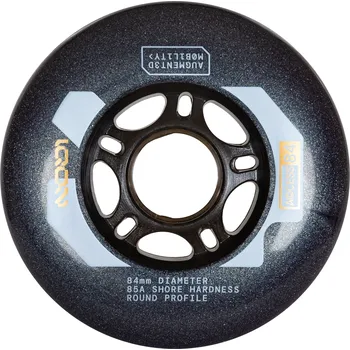 Kolečko k in-line bruslím Kolečka Iqon Access 84mm/85A Dark Grey (4 ks)