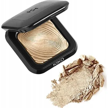 Oční stíny Kiko Milano New Water Eyeshadow oční stín pro okamžitou barvu pro suché i mokré nanášení 03 Light Gold 3g