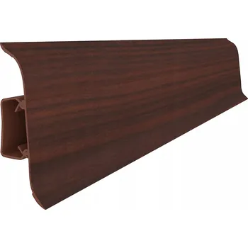 soklová lišta Lišta Vilo PVC 2 x 55, délka 2 cm, dub