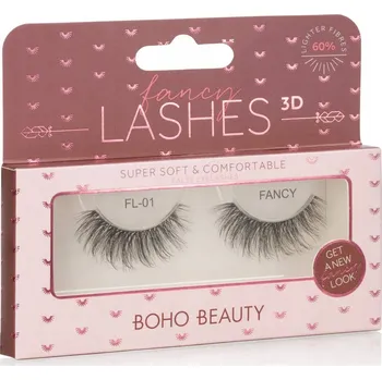 Umělé řasy UMĚLÉ ŘASY NA PÁSKU BOHO BEAUTY FANCY LOOK FL-01 FANCY