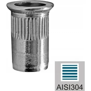 Matice Nýtovací matice M8 AISI 304