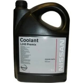 Náplň do chladiče a ostřikovače Originální chladicí kapalina Nissan L248 Premix 5L KE902-99945 OE