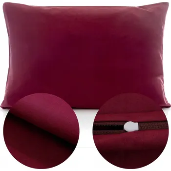 Povlečení POVLEČENÍ NA POLŠTÁŘ 50x80 BAVLNĚNÉ se zipem dekorační Ola