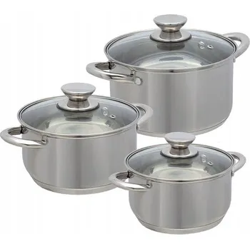 Sada hrnců Ambition Lea nerezová ocel 6 ks.