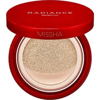 Make-up Missha RADIANCE Perfect Fit Podkladová Báze v polštářku SPF50+ 15 g 21N Vanilla