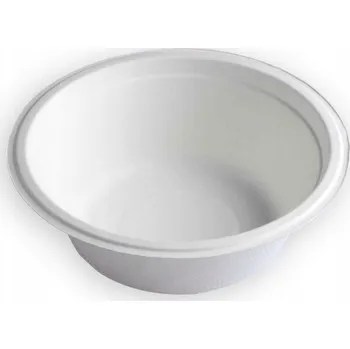 Jednorázové nádobí Biopack TM500 Misky 500 ml bílé 50 kusů