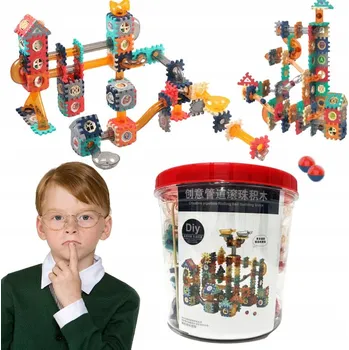 ostatní stavebnice Klocki konstrukcyjne VELKÁ SADA edukativní stavebnice pro děti 226 dílků