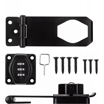 Visací zámek KÓDOVÝ ZÁMEK ZÁPADKA NA KÓD ZÁMEK NA DVEŘE BRÁNY SKŘÍŇKY BEZ KLÍČE