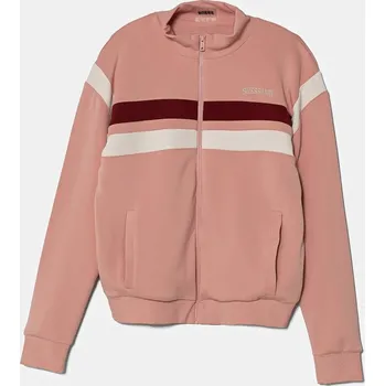 Chlapecká mikina Dětská mikina Guess J5RQ10.KCO72.PPYA růžová 39X, vel. 147-157