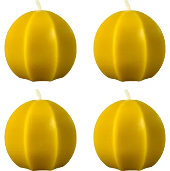 Svíčka Svíce na adventní věnec - osmihranná koule