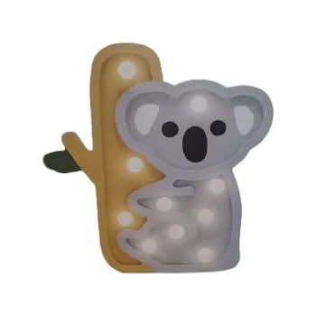 Lampička Noční lampa Lethe šedá