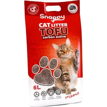 Podestýlka pro kočku Stelivo je biologicky rozložitelný stelivo s aktivním uhlím 2.5 kg SNAPPY