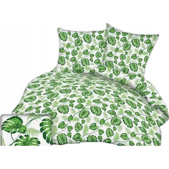 Povlečení Krepové povlečení 140x200 vzor exotické listy