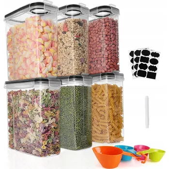 Dóza na potraviny Vzduchotěsné dózy na potraviny 6x2,5 l MIA