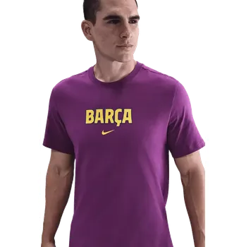 Pánské tričko Pánské tričko Nike FC Barcelona 25/26 Tee fialové