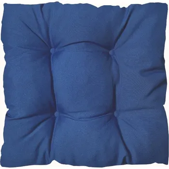 Podsedák Podsedák na židli 45x45cm Bella - tmavě modrá