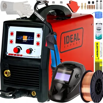 Svářečka Svářečka MIGOMAT IDEAL EXPERT MIG 215 LCD SYNERGIE MMA TIG 200A 230V ALU