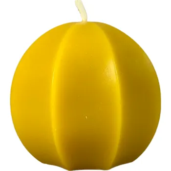 Svíčka Svíčka z včelího vosku - koule osmihran