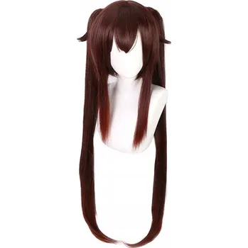 Paruka Hopki paruka dlouhé vlasy tmavě hnědá