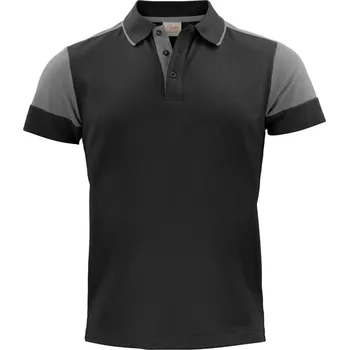 Pánské tričko Printer Pánská pique polokošile Prime Polo Barva: Černá - antracitová, Velikost: 4XL