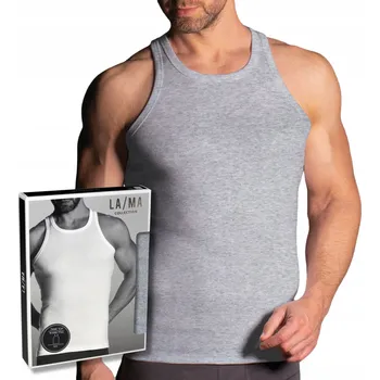 Tričko Lama M-4002 TT-03 M-4XL melanžově šedá XXL