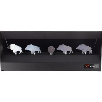 Terč na sportovní střelbu Venox Střelnice Venox® čtyři prasata magnetická