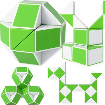 Hlavolam SKLÁDAČKA MAGICKÝ HAD HLAVOLAM KOSTKA KOSTKA