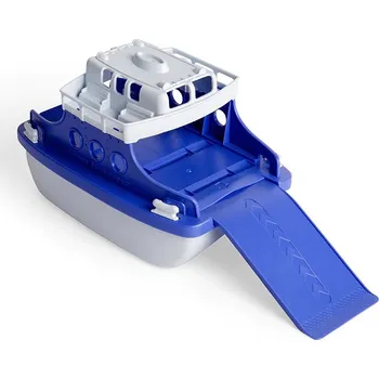 Hračka na písek Green Toys Trajekt - šedá vrchní paluba OceanBound