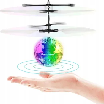 RC model auta Disco koule LED létající, ovládaná indukční infračervenou technologií