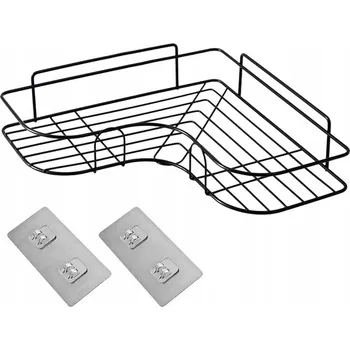 police ROHOVÁ POLICE DO SPRCHY ČERNÁ KOUPELNOVÁ LOFT SAMOLEPICÍ