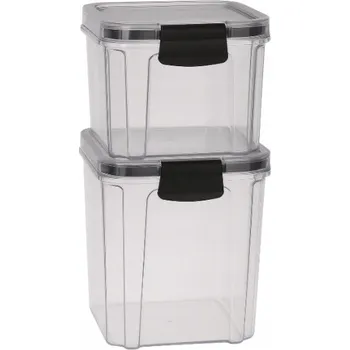 Dóza na potraviny Sada 2 úložných dóz smukee 1200/600 ml