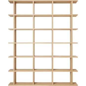 Knihovna Knihovna Kona 3 x 6 "Natural Oak" ferm LIVING