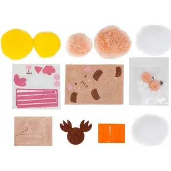 Výtvarná sada Výtvarná sada UMĚLECKÁ SADA PRO DĚTI KREATIVNÍ SADA Craft with Fun 1 ks