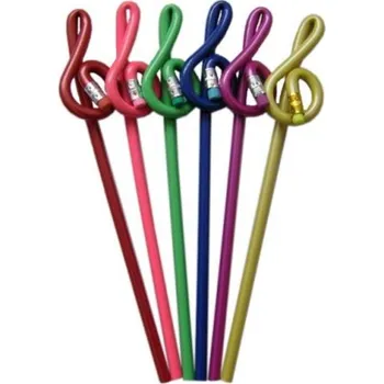 Mechanická tužka PPT Tužka ve tvaru houslového klíče - fialová