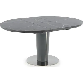 Jídelní stůl Stůl kulatý rozkládací Halmar 120 x 120 x 76 cm odstíny šedé