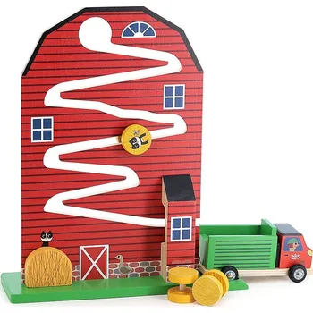 Dřevěná hračka Vilac Dřevěný labyrint Sklizeň na farmě