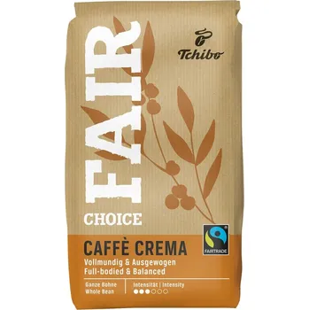 Tchibo Fair Choice Caffè Crema zrnková káva 1 kg