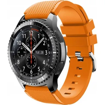 Řemínek na hodinky Univerzální řemínek SENTORI 22 mm oranžový