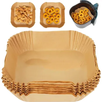 Pečicí papír Pečicí papír Bedee 20 cm x 20 cm hnědý