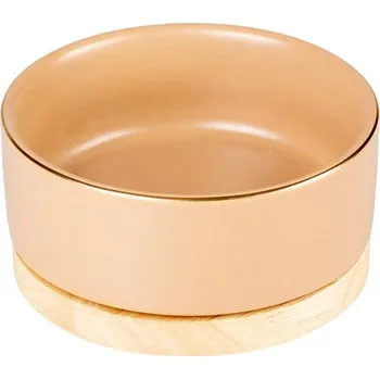 Miska pro psa Miska keramická Timber 450ml růžová Duvo+