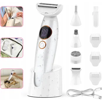 Holicí Strojek Dámský depilátor na tělo Zastřihovač Bezdrátový elektrický holicí strojek