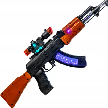 Dětská zbraň Puška TradeHaven AK47 červená