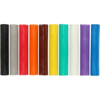 Modelovací hmota Titanum plastelína 10 ks